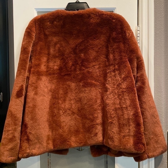 Sanctuary Faux Fur Jacket size XXL - Picture 2 of 10